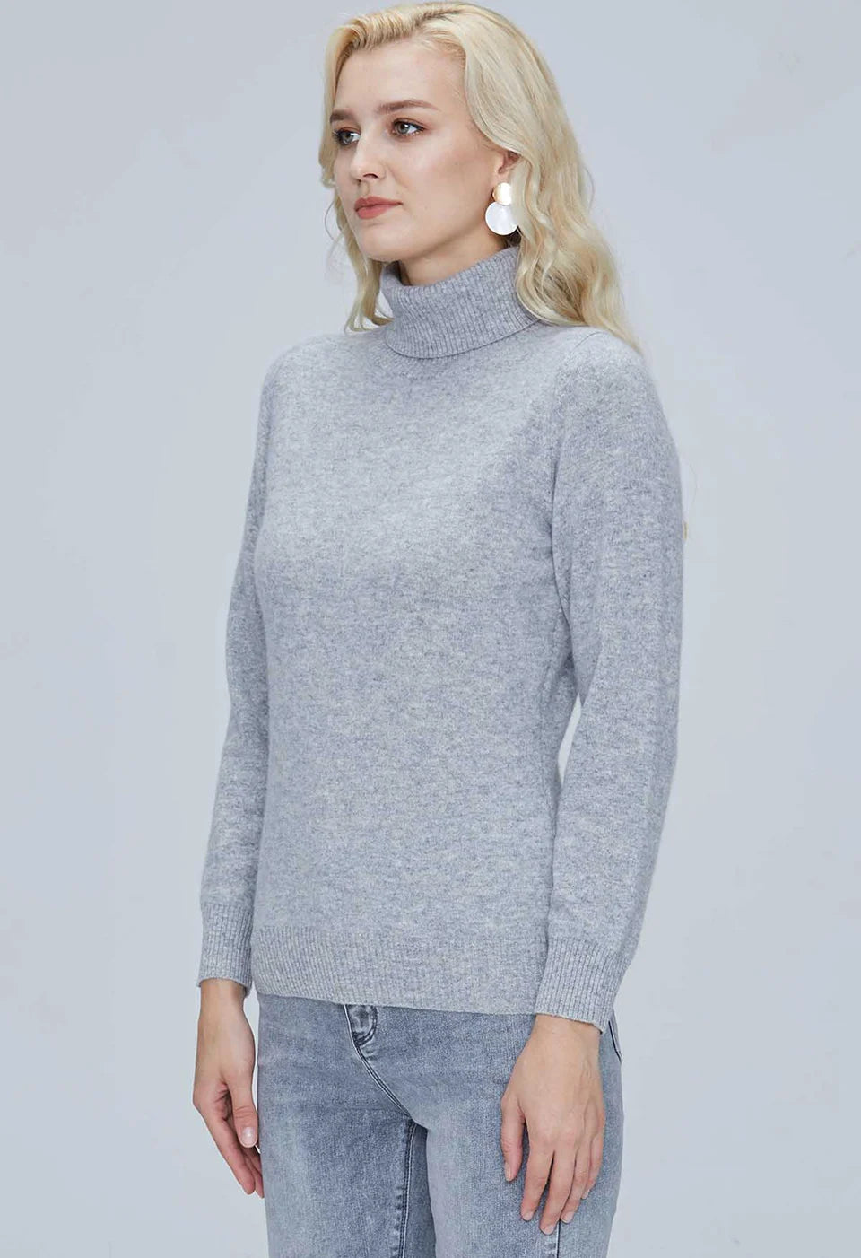 Knitwears Sweater Women Turtleneck Sweater 100% Pure Merino Wool Autumn Winter Warm Soft Knitted Pullover Female Jumper Tops y2k - reetell