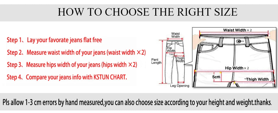 KSTUN Jeans Men Loose Fit Blue Baggy Jeans Fashion Spring And Autumn Wide Leg Pants Denim Trousers Men's Clothing Harem Pants - reetell