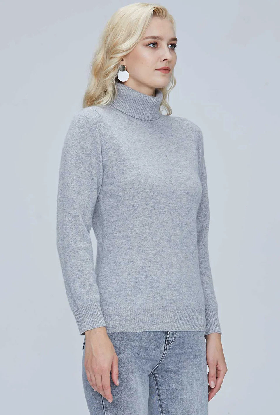 Knitwears Sweater Women Turtleneck Sweater 100% Pure Merino Wool Autumn Winter Warm Soft Knitted Pullover Female Jumper Tops y2k - reetell