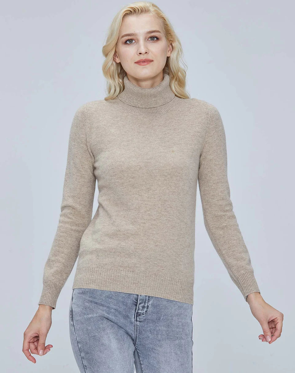 Knitwears Sweater Women Turtleneck Sweater 100% Pure Merino Wool Autumn Winter Warm Soft Knitted Pullover Female Jumper Tops y2k - reetell