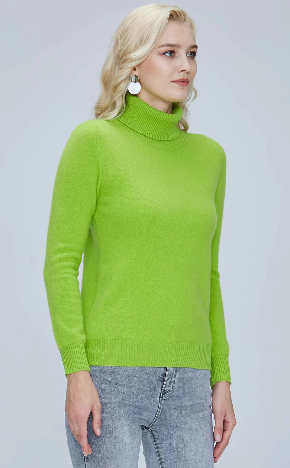 Knitwears Sweater Women Turtleneck Sweater 100% Pure Merino Wool Autumn Winter Warm Soft Knitted Pullover Female Jumper Tops y2k - reetell