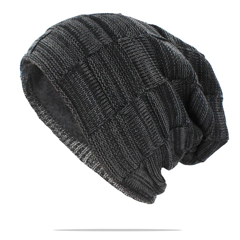 LOVINGSHA Women Men Winter Warm Hat For Adult Unisex Outdoor New Wool Knitted Beanies Skullies Casual Cotton Hats Cap HT143