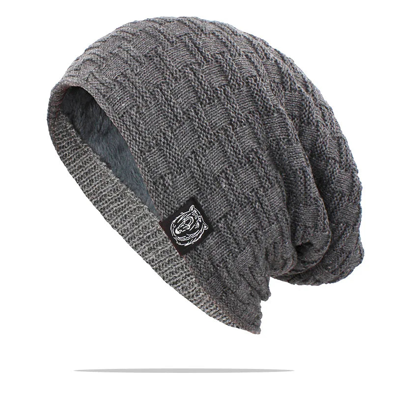 LOVINGSHA Women Men Winter Warm Hat For Adult Unisex Outdoor New Wool Knitted Beanies Skullies Casual Cotton Hats Cap HT143