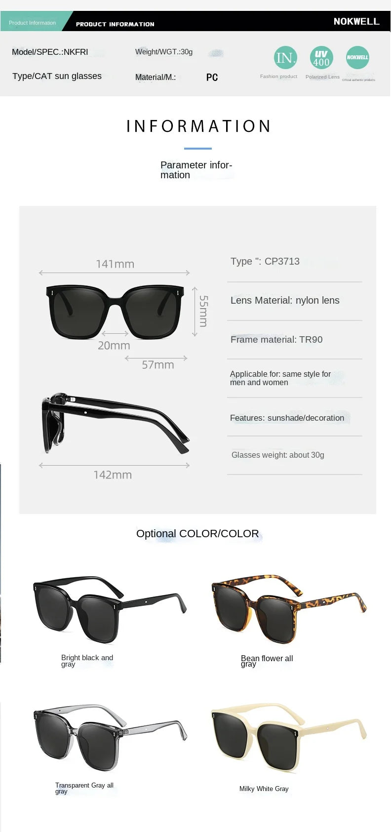 OIMG Vintage Square Sunglasses Women Oversized Sunglass Men Retro Black Sun Glasses Shades Goggle UV400  Oculos De Sol - reetell