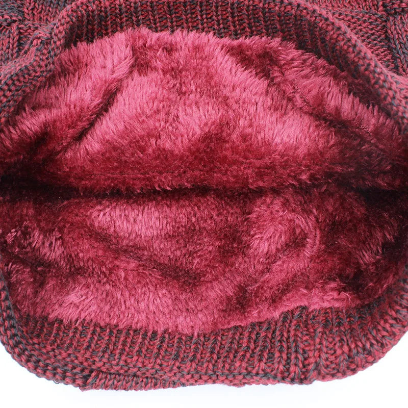 LOVINGSHA Women Men Winter Warm Hat For Adult Unisex Outdoor New Wool Knitted Beanies Skullies Casual Cotton Hats Cap HT143