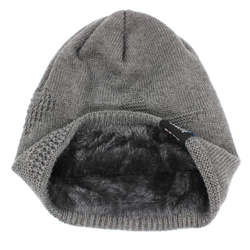 LOVINGSHA Women Men Winter Warm Hat For Adult Unisex Outdoor New Wool Knitted Beanies Skullies Casual Cotton Hats Cap HT143