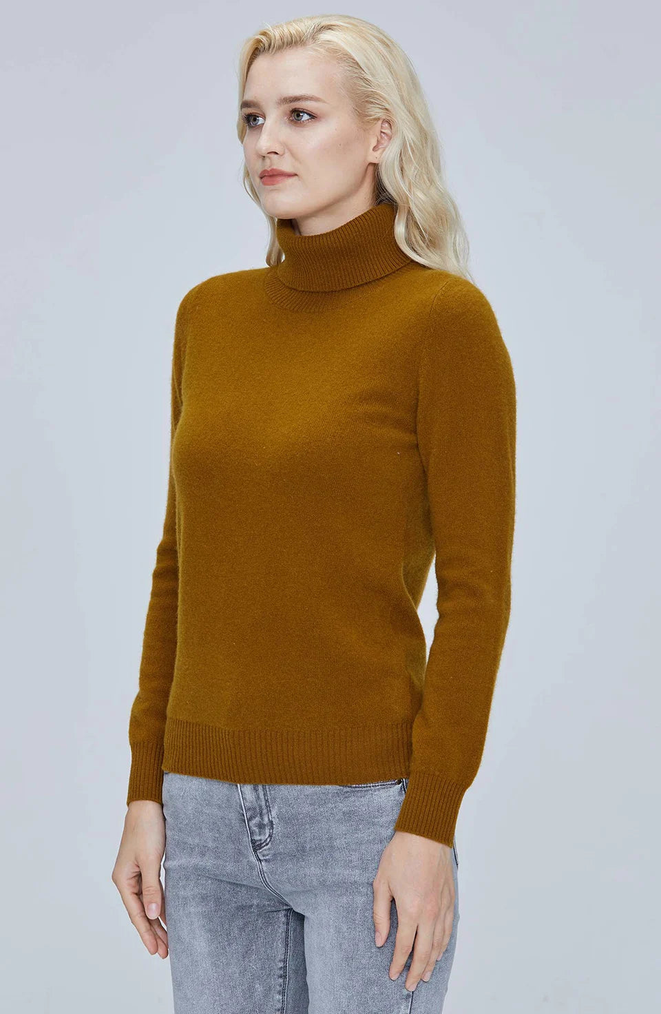 Knitwears Sweater Women Turtleneck Sweater 100% Pure Merino Wool Autumn Winter Warm Soft Knitted Pullover Female Jumper Tops y2k - reetell