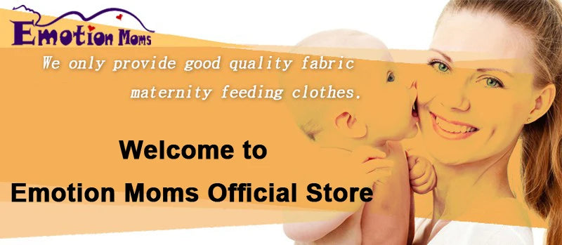 Emotion Moms Fashion Breastfeeding Dress Summer Maternity Clothes for Pregnant Women Postpartum Dresses Soft Fabric