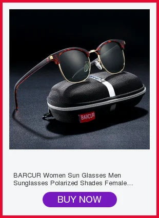 BARCUR Brand Designer Fashion Lady Polarized Sunglasses Women UV400 Gradient Lens Driving Sun Glasses With Original Case - reetell