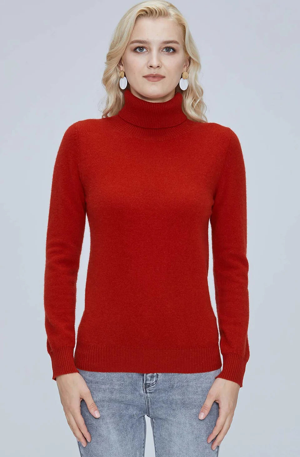 Knitwears Sweater Women Turtleneck Sweater 100% Pure Merino Wool Autumn Winter Warm Soft Knitted Pullover Female Jumper Tops y2k - reetell