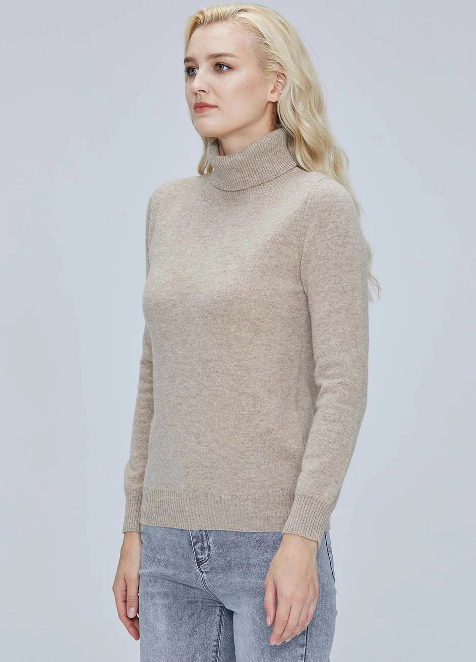 Knitwears Sweater Women Turtleneck Sweater 100% Pure Merino Wool Autumn Winter Warm Soft Knitted Pullover Female Jumper Tops y2k - reetell