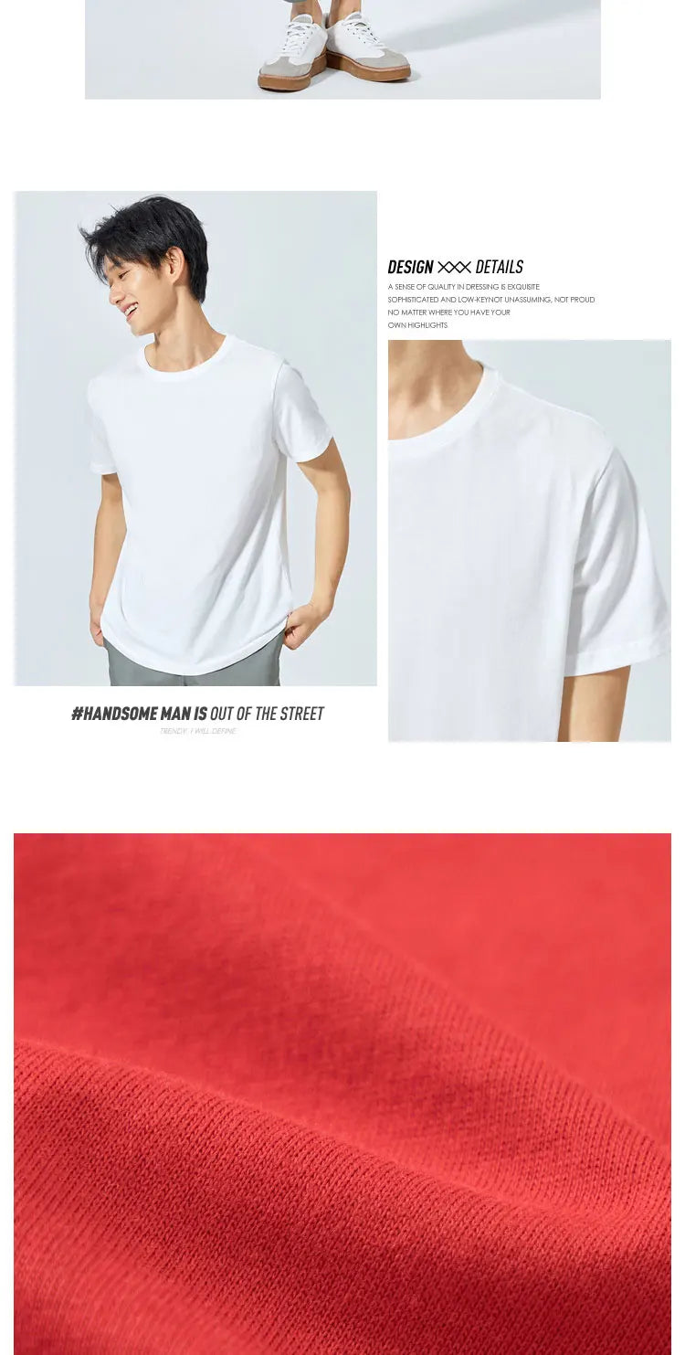 SEMIR T Shirt Men Fashion Casual Cotton T-shirts Men White Tee Shirts Short Sleeve Streetwear Summer Tops For Male