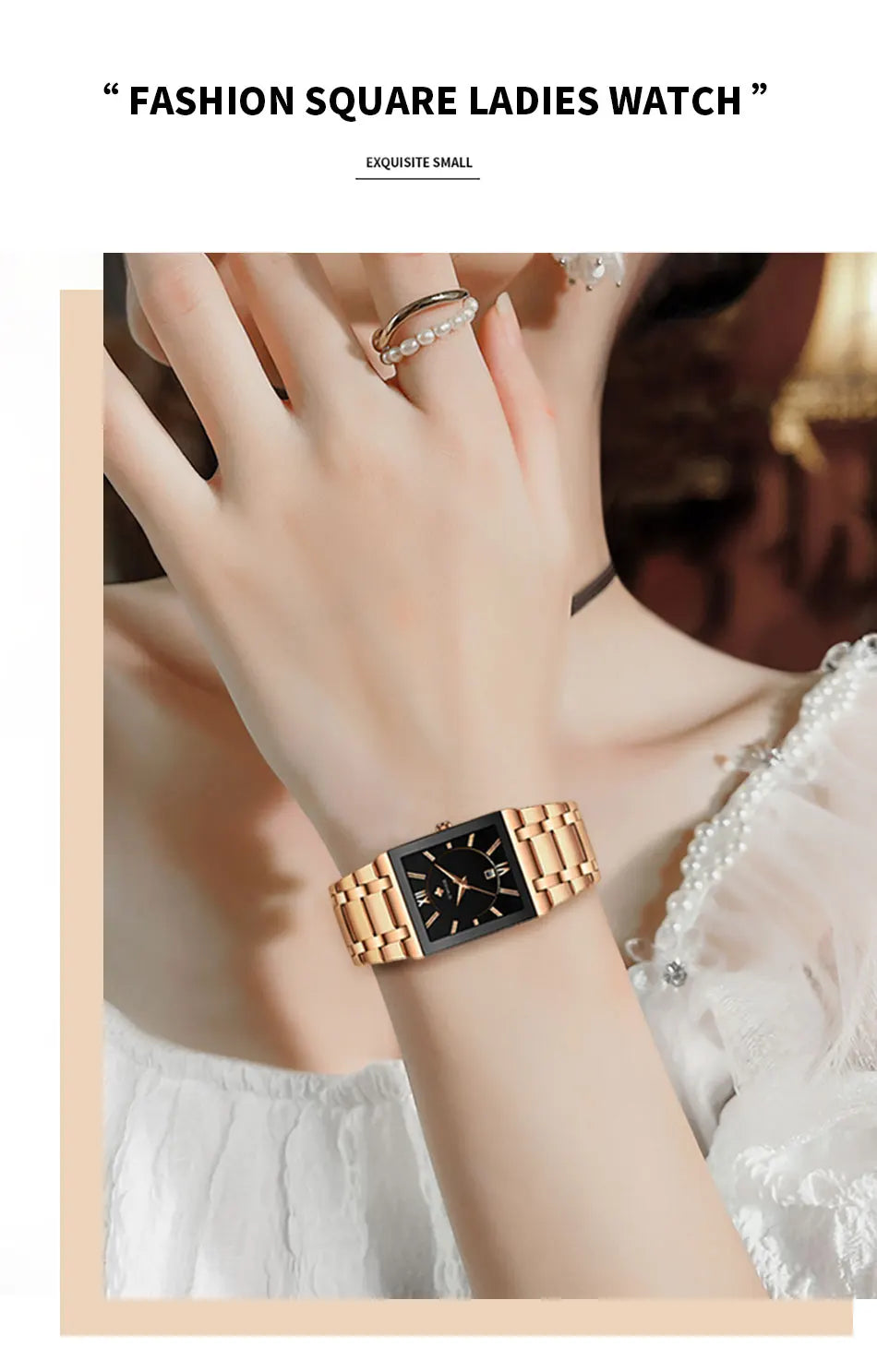 2022 WWOOR New Women Watches Top Brand Luxury Women's Bracelet Blue Square Watch Ladies Dress Quartz Wristwatch Relogio Feminino