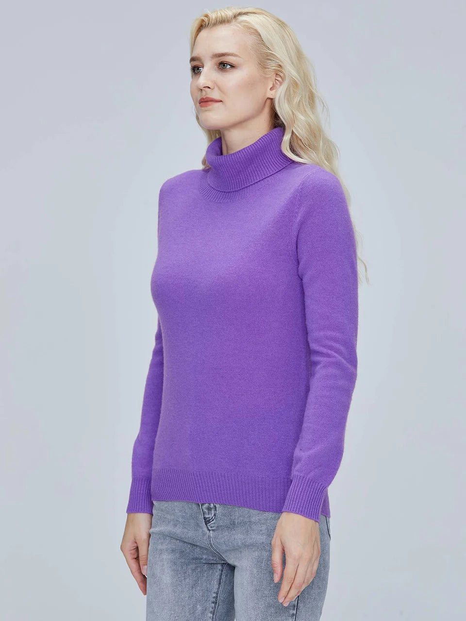 Knitwears Sweater Women Turtleneck Sweater 100% Pure Merino Wool Autumn Winter Warm Soft Knitted Pullover Female Jumper Tops y2k - reetell