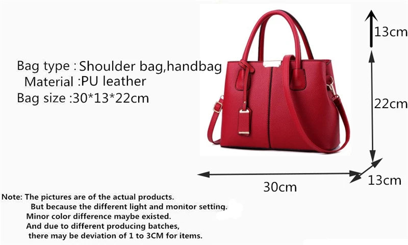 Yogodlns Famous Designer Brand Bags Women Leather Handbags New  Luxury Ladies Hand Bags Purse Fashion Shoulder Bags