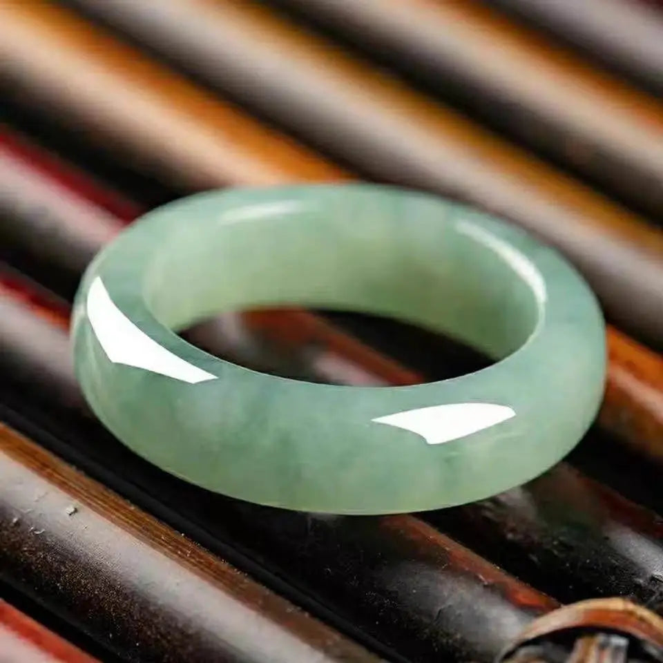 Classic natural jade ring, simple jade ring, women party wedding jewelry gift rings for women