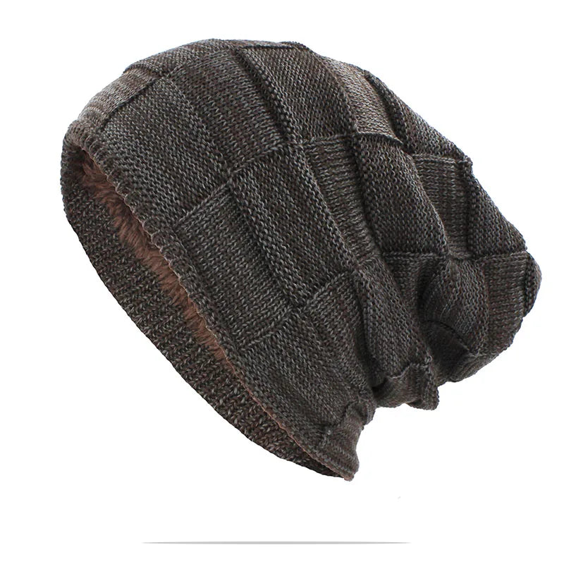 LOVINGSHA Women Men Winter Warm Hat For Adult Unisex Outdoor New Wool Knitted Beanies Skullies Casual Cotton Hats Cap HT143