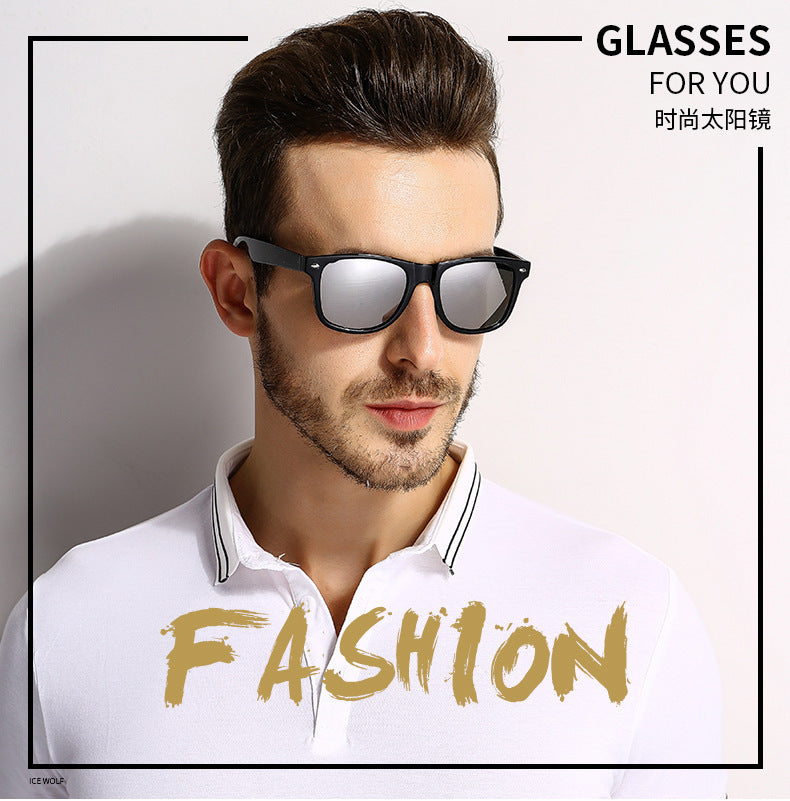 2024 Fashion Classic Polarized Sunglasses Men Women Brand Design Driving Square Frame Sun Glasses Male Goggle UV400 Gafas De Sol - reetell