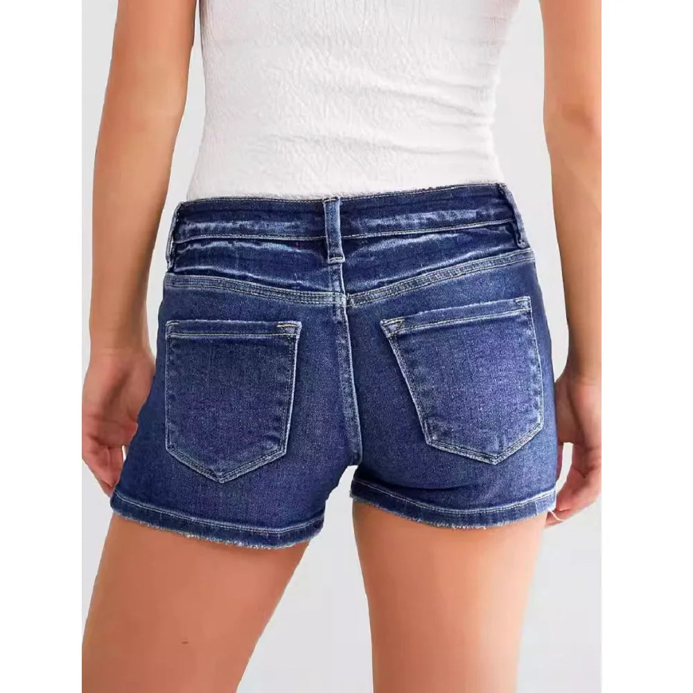 ﻿ Women Summer Denim Shorts Ladies Ripped Hole Jeans Short Pants Ropa para mujer - reetell