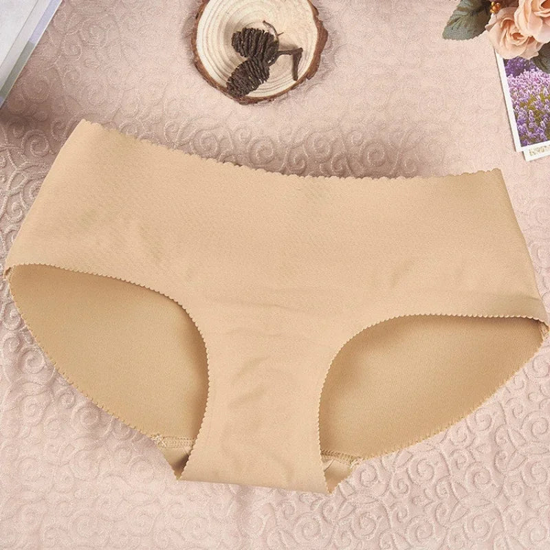 Sexy Body Shapers Panties Woman Butt Lifter Lingerie Fake Seamless Underwear Push Up Padded Panties Buttock Shapers Butt Lifter - reetell