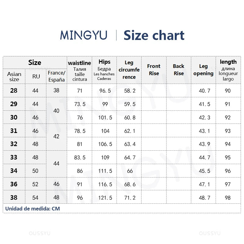 2024 New Men's Stretch Ankle Length Jeans Light blue Fashion Casual Cotton Slim Fit Denim Pants Korean Trousers Male Brand Cloth - reetell