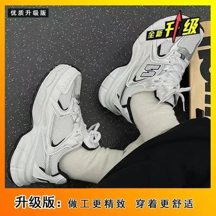 Women's Running Shoes Summer New Sports Casual Sneakers Net Surface Breathable Thick Sole Increase Net Footwear Outdoor Trainers