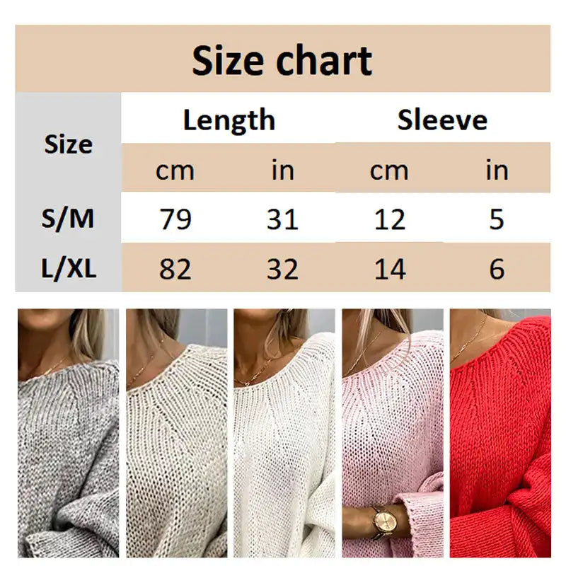 Women’s Sweater Tops Casual Knitted Long Sleeve Cape Sweater Solid Color Knitted Pullover Cape Round Neck Shawl Crochet Sweater - reetell