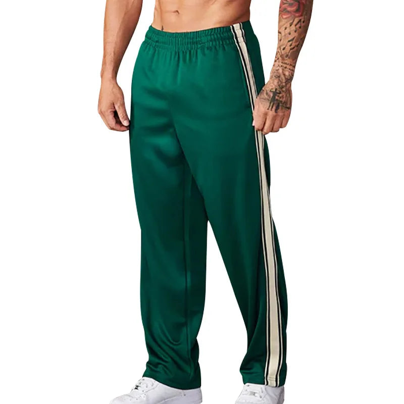 2024 New Men's Fashion Sweatpants Spring and Autumn Thin Sports Pants Casual Jogging Fitness Pants Trousers - reetell