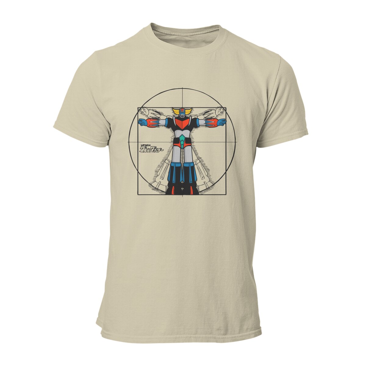 Men 192 Vitru Grendizer Goldorak UFO Robot T Shirt  100% Cotton Clothing Vintage Short Sleeve Tee Shirt Gift Idea T-Shirts - reetell