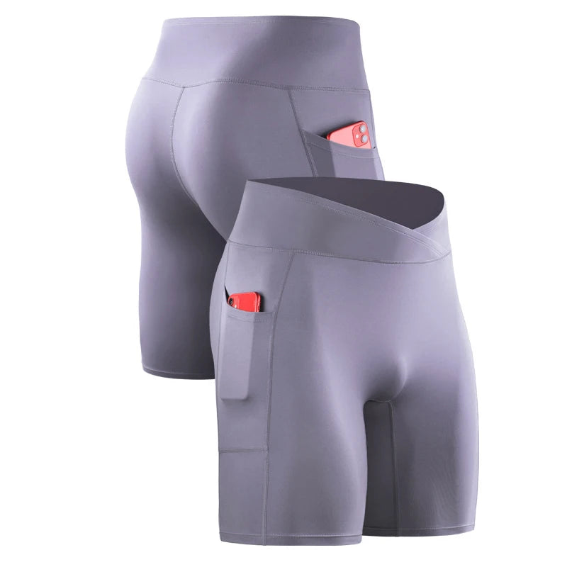 Male Compression Shorts Gym Tights Jogging Marathon Leggings Hiking Sweatpants Running Sportswear Badminton Athletic Underpants