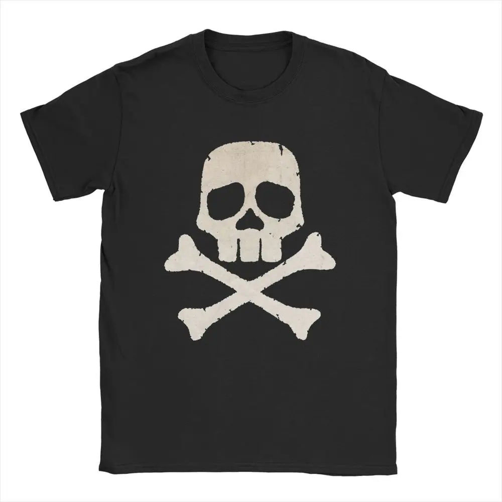 Space Pirate Captain Harlock Albator T Shirt for Men Cotton Fashion for Male T-Shirt Crewneck Tees Birthday Gift Clothes - reetell