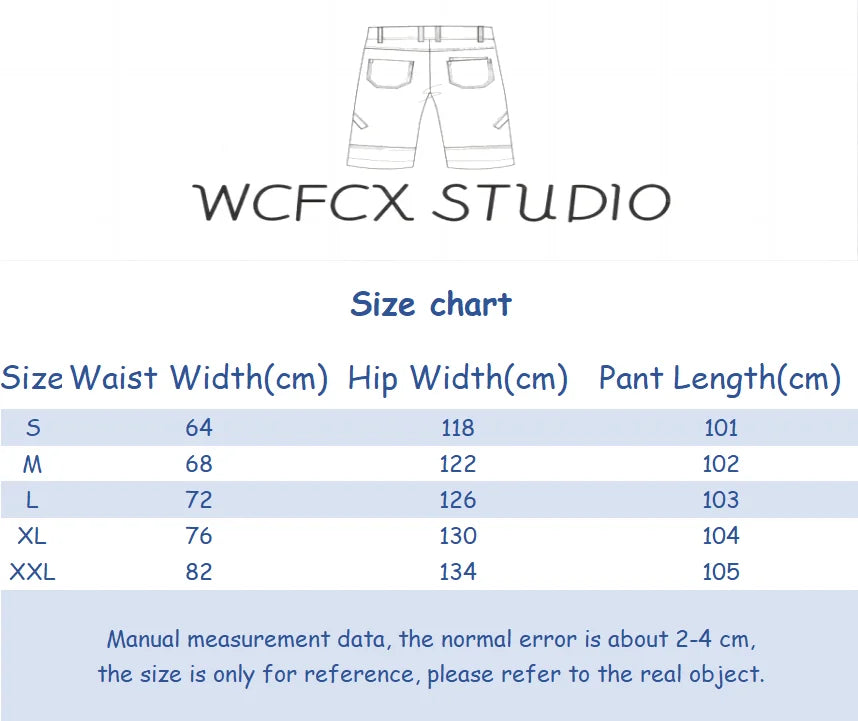 WCFCX STUDIO Women's Wide Leg Jeans American Vintage Street Style High Waisted Casual Trousers Design Sense Niche Baggy Pants - reetell