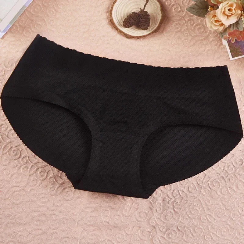 Sexy Body Shapers Panties Woman Butt Lifter Lingerie Fake Seamless Underwear Push Up Padded Panties Buttock Shapers Butt Lifter - reetell