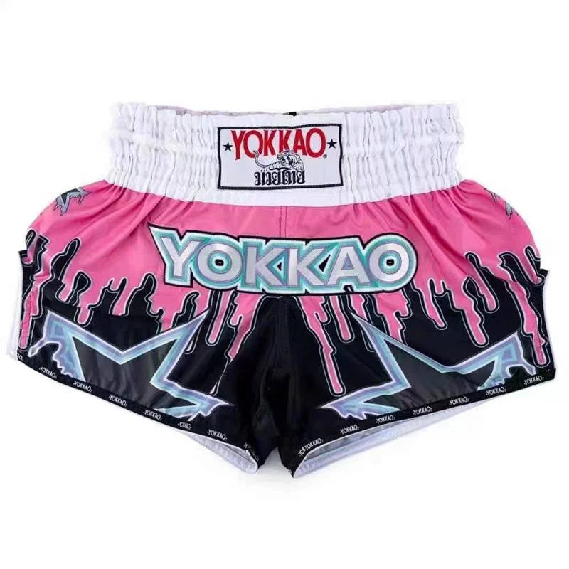 EVERBOUT fashion new Muay Thai shorts fighting men women beach pants children training - reetell