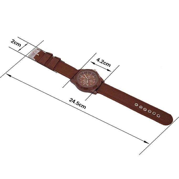 Kegllect  Men Fashion Nylon Woven Band Watch  Swiss Watches