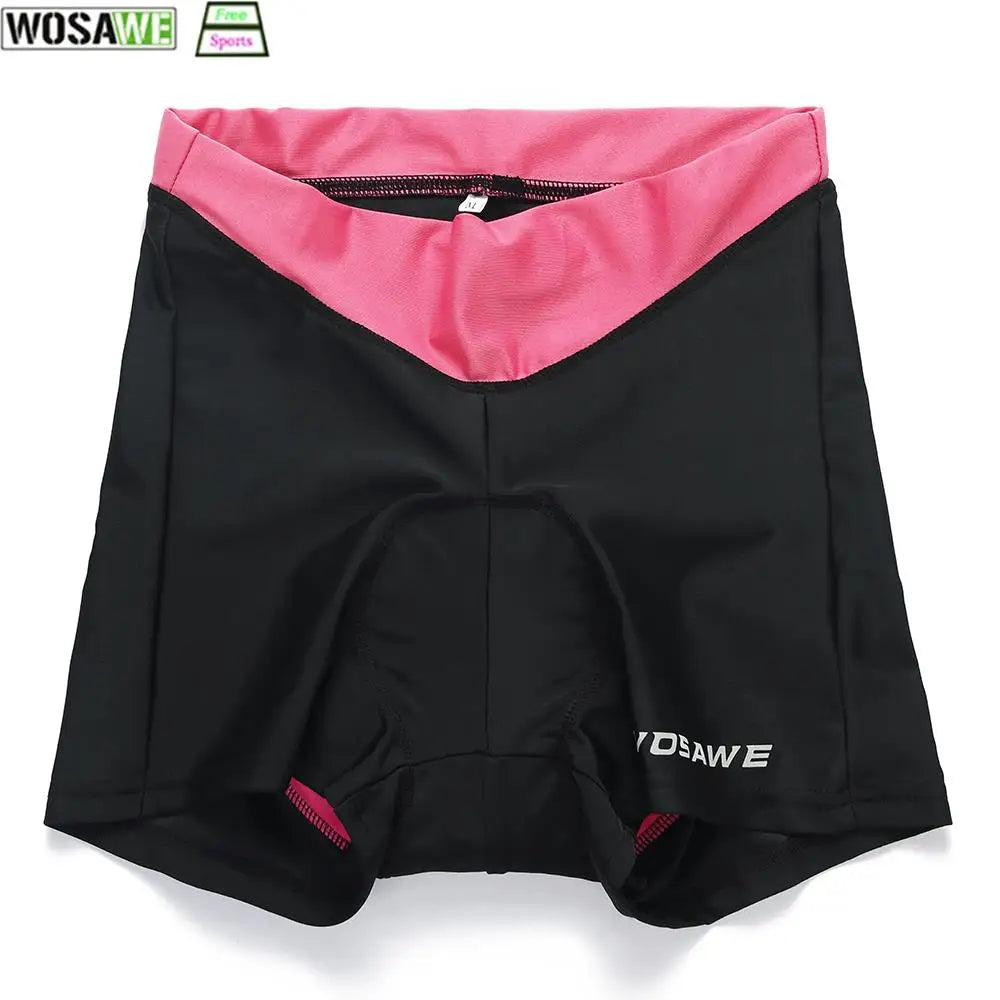 WOSAWE Women Cycling Shorts Summer Padded Cycling Under Shorts for Women Biker Shorts MTB Bicycle Gel Pad Cycling Shorts - reetell