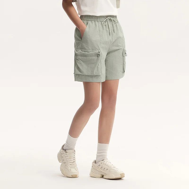 Semir Women Shorts 2024 Summer Cool And Loose-Fitting Textured Shorts Casual Style Short Pants Women - reetell