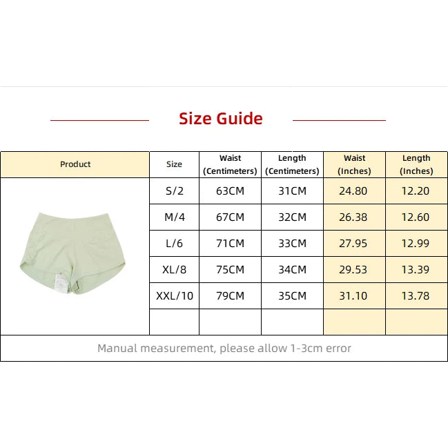 Yoga Shorts Summer 2.5 inch Women Sportswear Loose Breathable Drape Silky High Waist Hip Peach Fitness Shorts - reetell