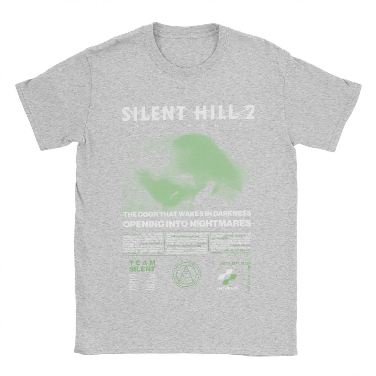 Men Silent Hill 2 T Shirts Cotton Clothing Casual Short Sleeve Round Neck Tee Shirt Adult T-Shirts