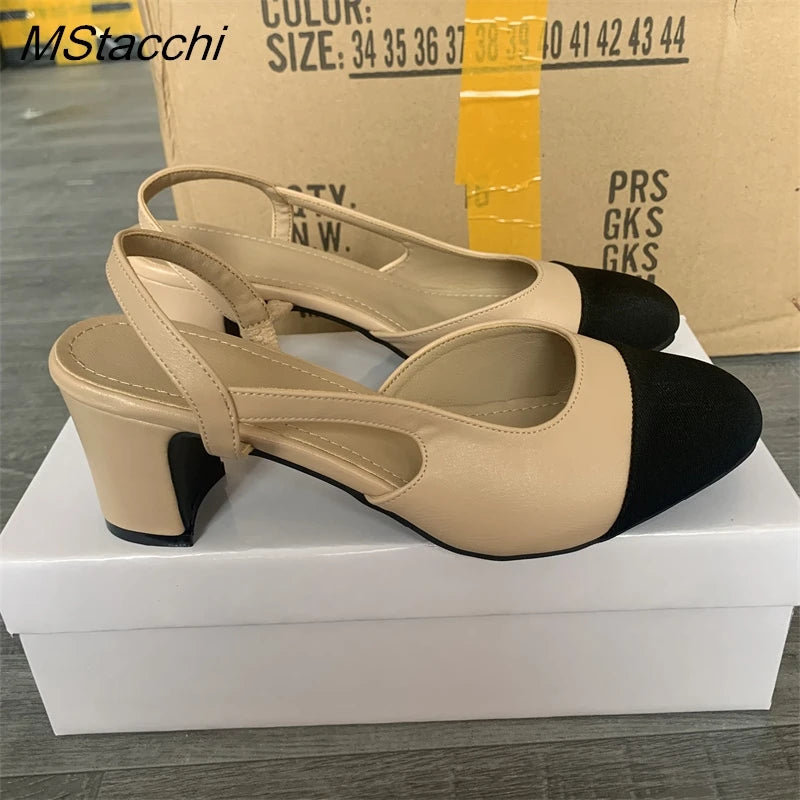 All-match Flat Shoes Women Sandals Non-Slip Soft Leisure Shoes Mixed Colors Comfort Low Heel Femme Thick Bottom Designer Shoes - reetell