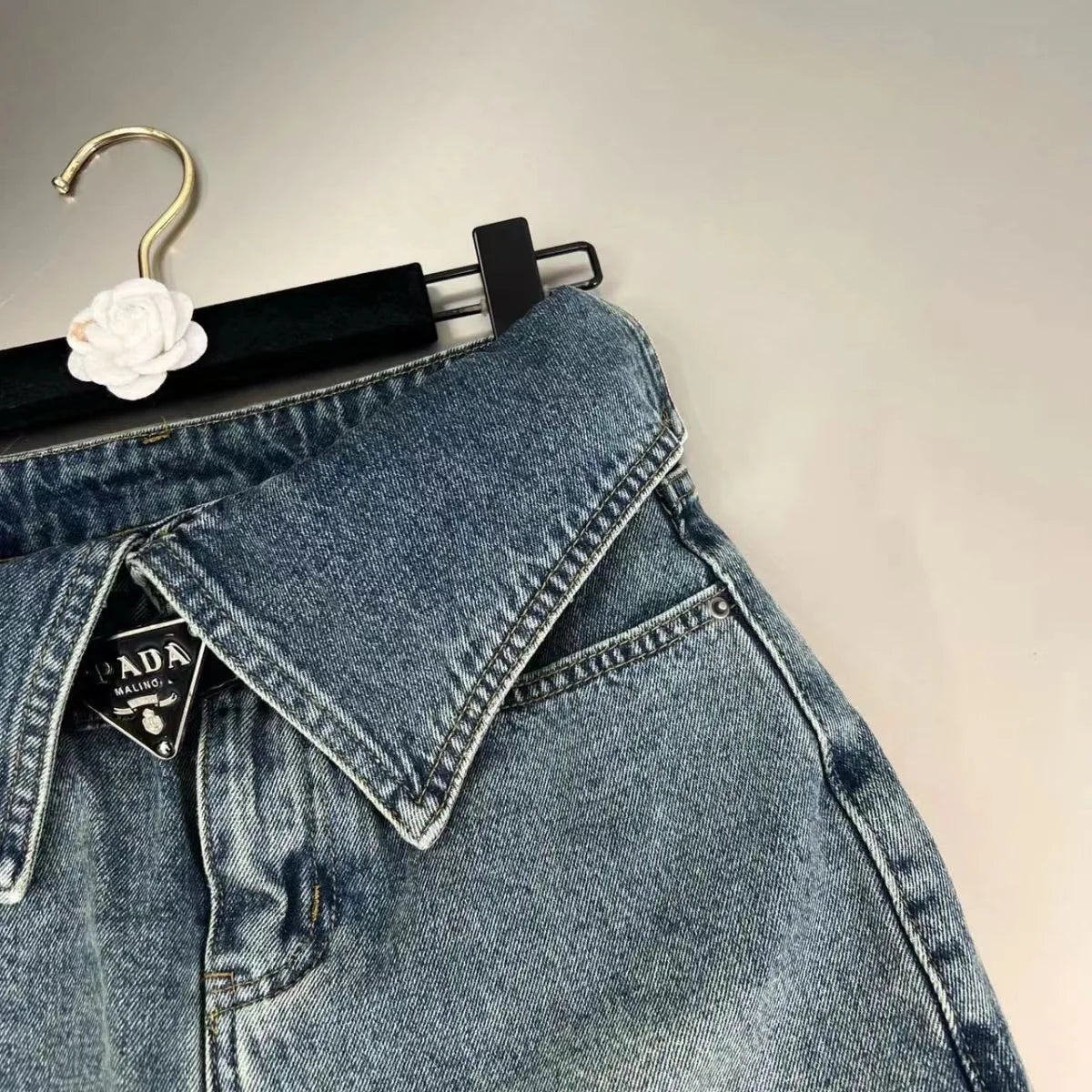 Fashion High Waist Denim Mini Skirt Women's 2023 Summer New Fashion Button Zipper Slim Fit Korean Street  Casual A-line Skirt - reetell