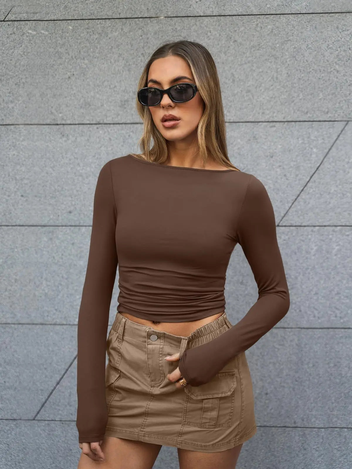 2024 new woman long sleeve  sexy tops crop top girls corset y2k t shirt cute kuromi gyaru coquetteropa mujer juvenil - reetell