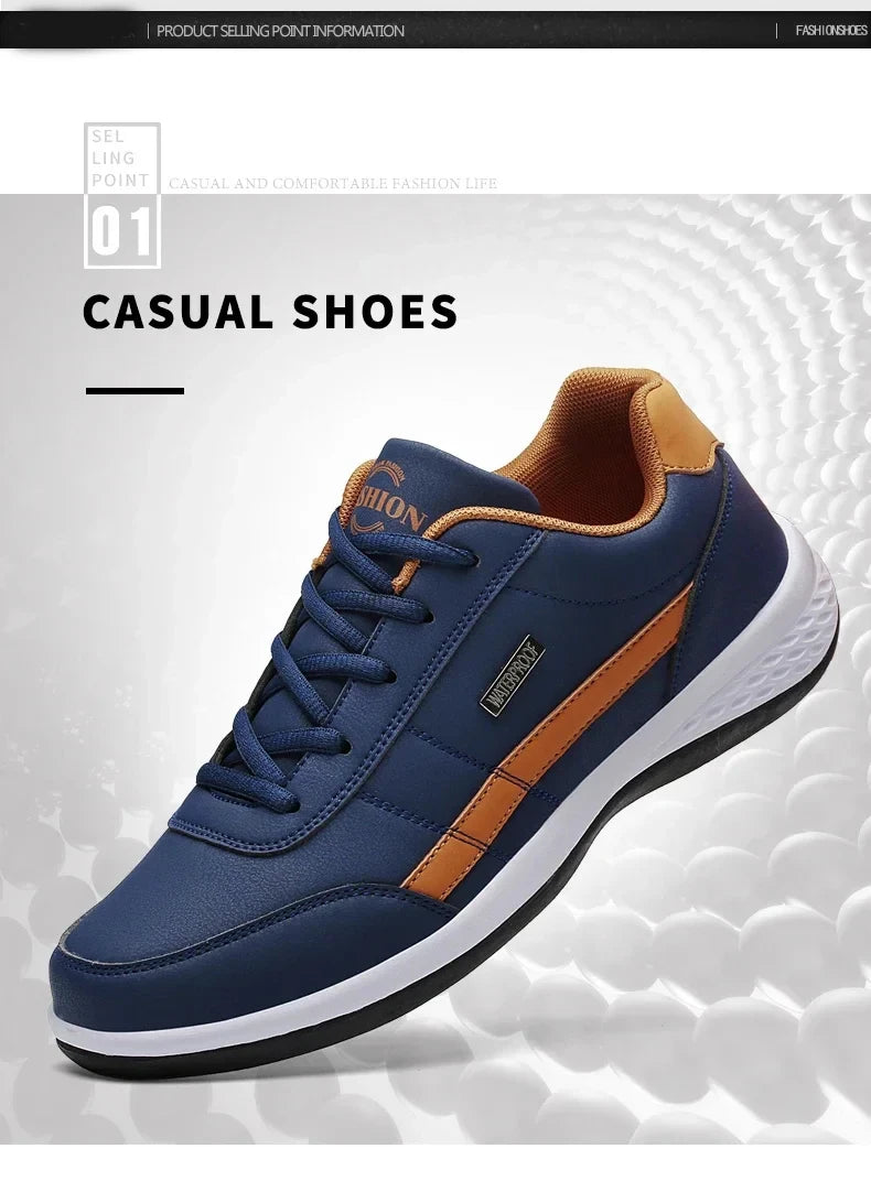 Men Shoes Sneakers Trend Casual Breathable Leisure Male Sneakers Non-Slip Footwear Vulcanized Shoes - reetell