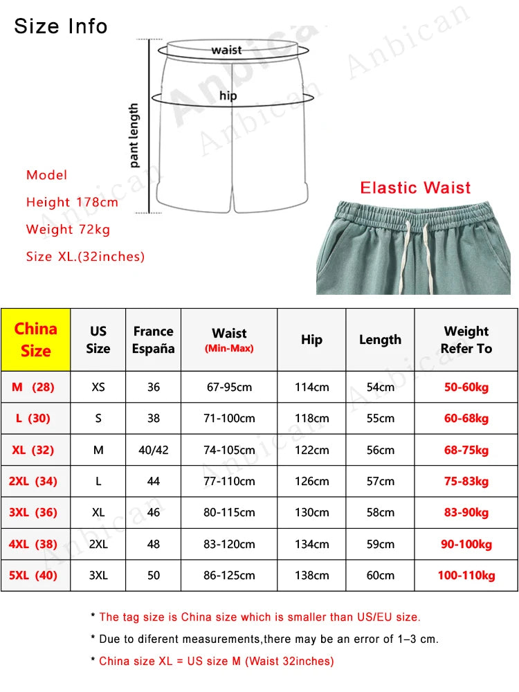 2024 New Distressed Summer Shorts Men 320G Heavy Cotton Drawstring Harajuku Loose Sweatshorts Male Casual Short Pant Streetwear - reetell