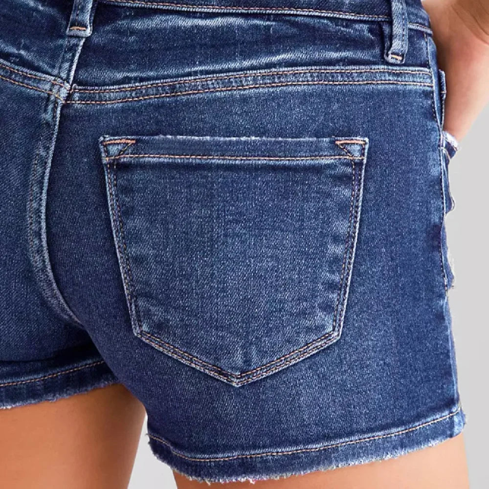 ﻿ Women Summer Denim Shorts Ladies Ripped Hole Jeans Short Pants Ropa para mujer - reetell