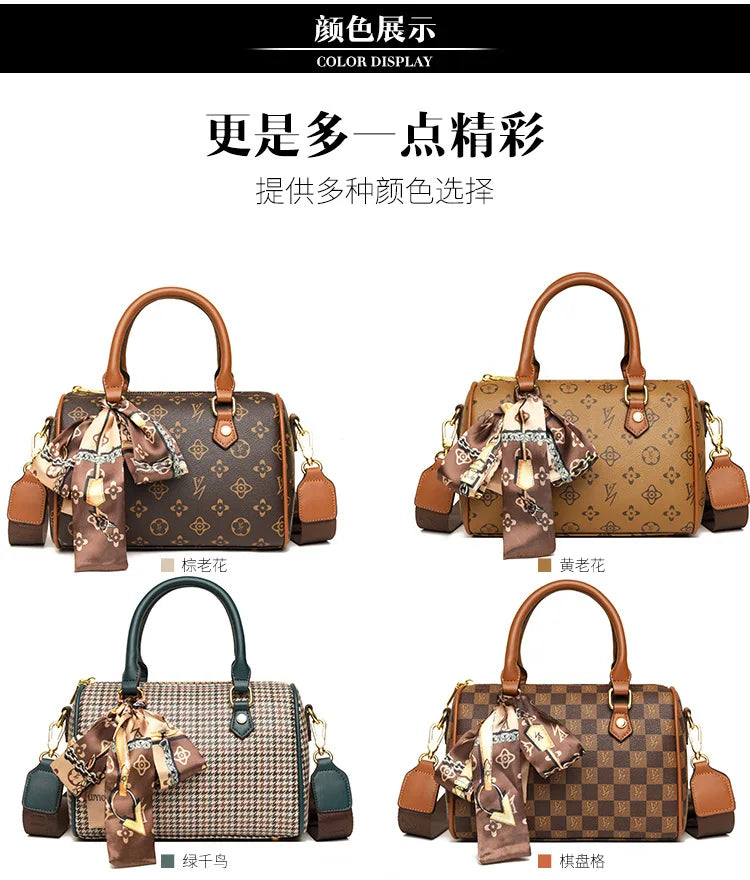 24*17*13cm Women Bags Designer Luxury Crossbody Shoulder Purses Handbag Women Clutch Travel Tote Bag