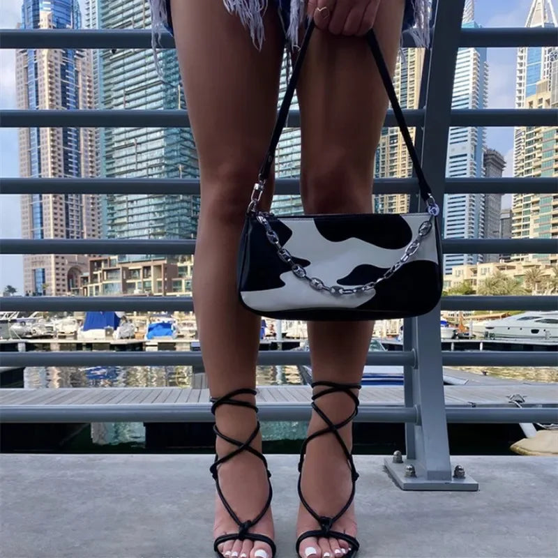 2024 New Women's Sandals Summer Shoe Women Sexy Dress High Heels Fashion Ankle Straps Open Toe Pumps Gladiator Shoes Female Heel