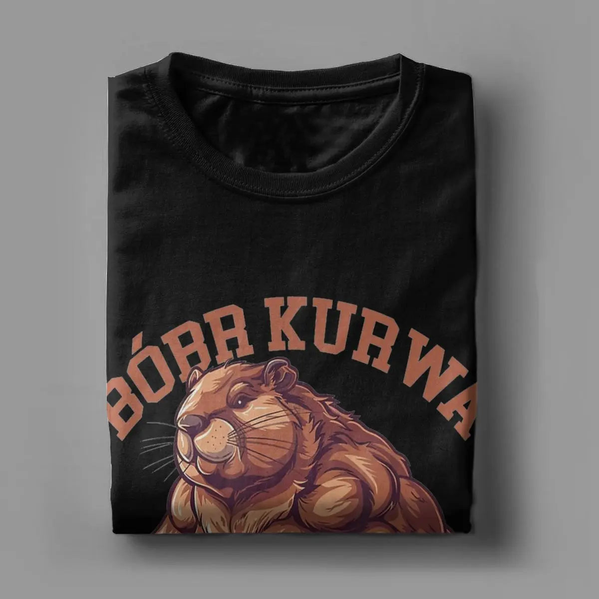 Bobr Kurwa Bober Beaver Apparel T-Shirt Men Women Poland Polish Animal Meme Leisure Cotton Summer Clothes - reetell