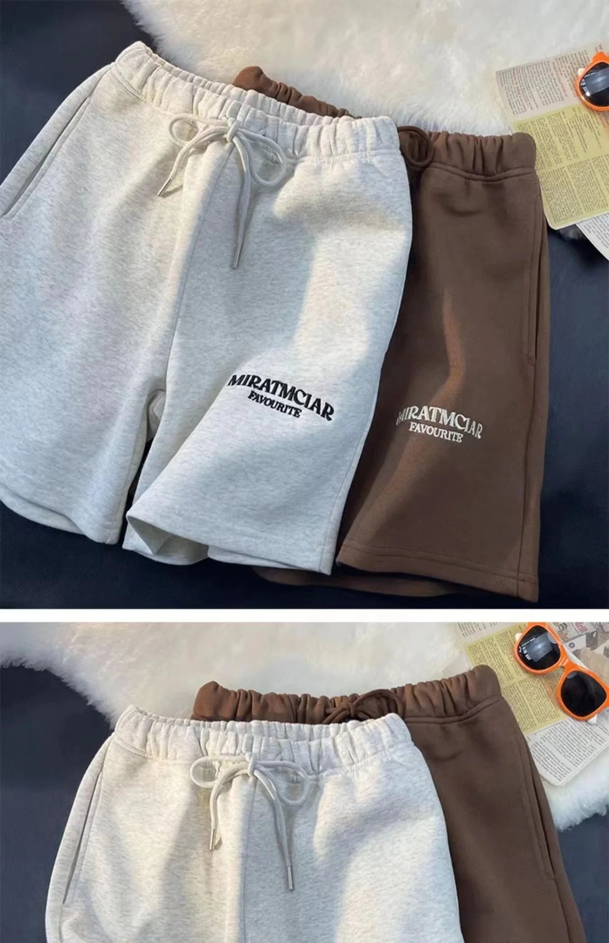 Summer New Leisure Fashion Sports Shorts Street Man Fashion Minimalist Sports Beach Pants Letter Embroidered Cotton Shorts - reetell