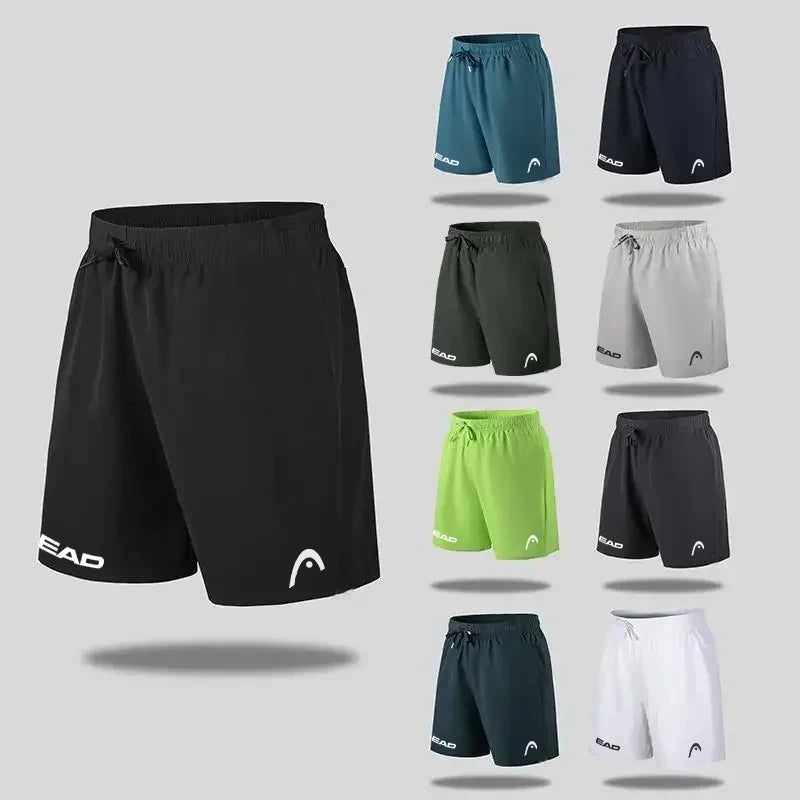 2024 New Men's Sports Shorts Ball Sports Shorts Summer Quick-drying Mesh Breathable Shorts Boutique Drawstring Tennis Clothing - reetell